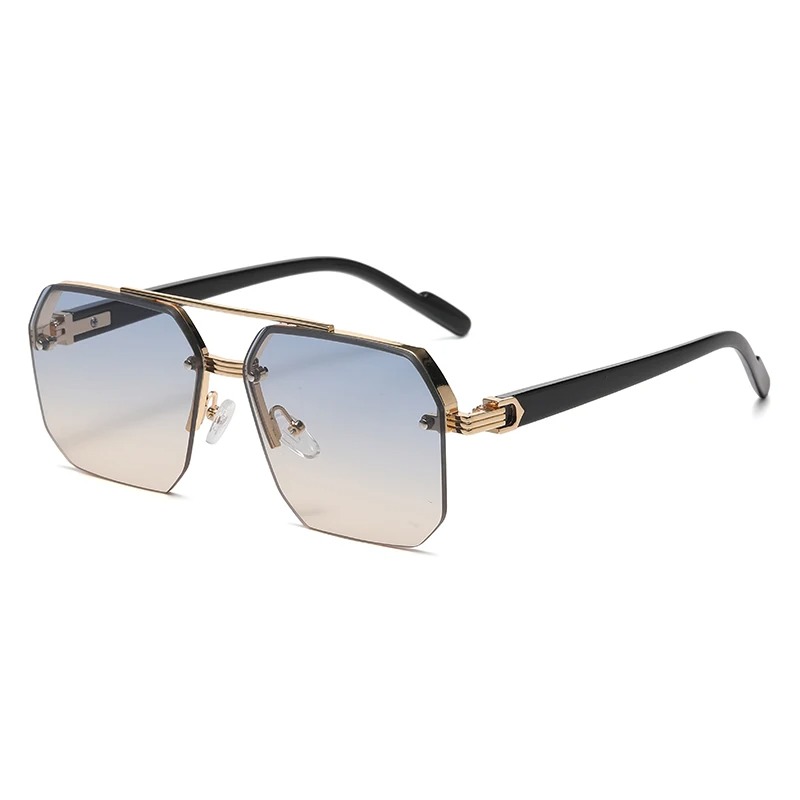 Men's Metal Sunglasses Square  - Metal Photo Panel 리뷰 및 가격