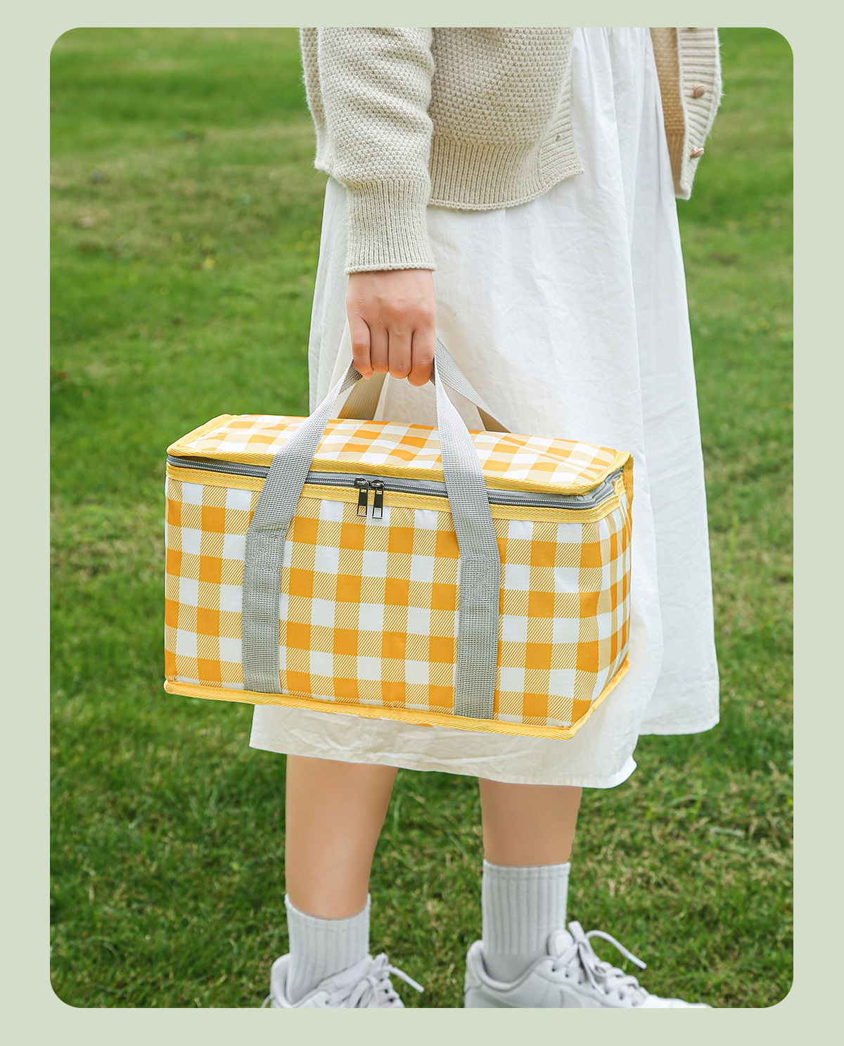 Large Capacity Insulated Picni - Tote Bag Sublimation 리뷰 및 가격