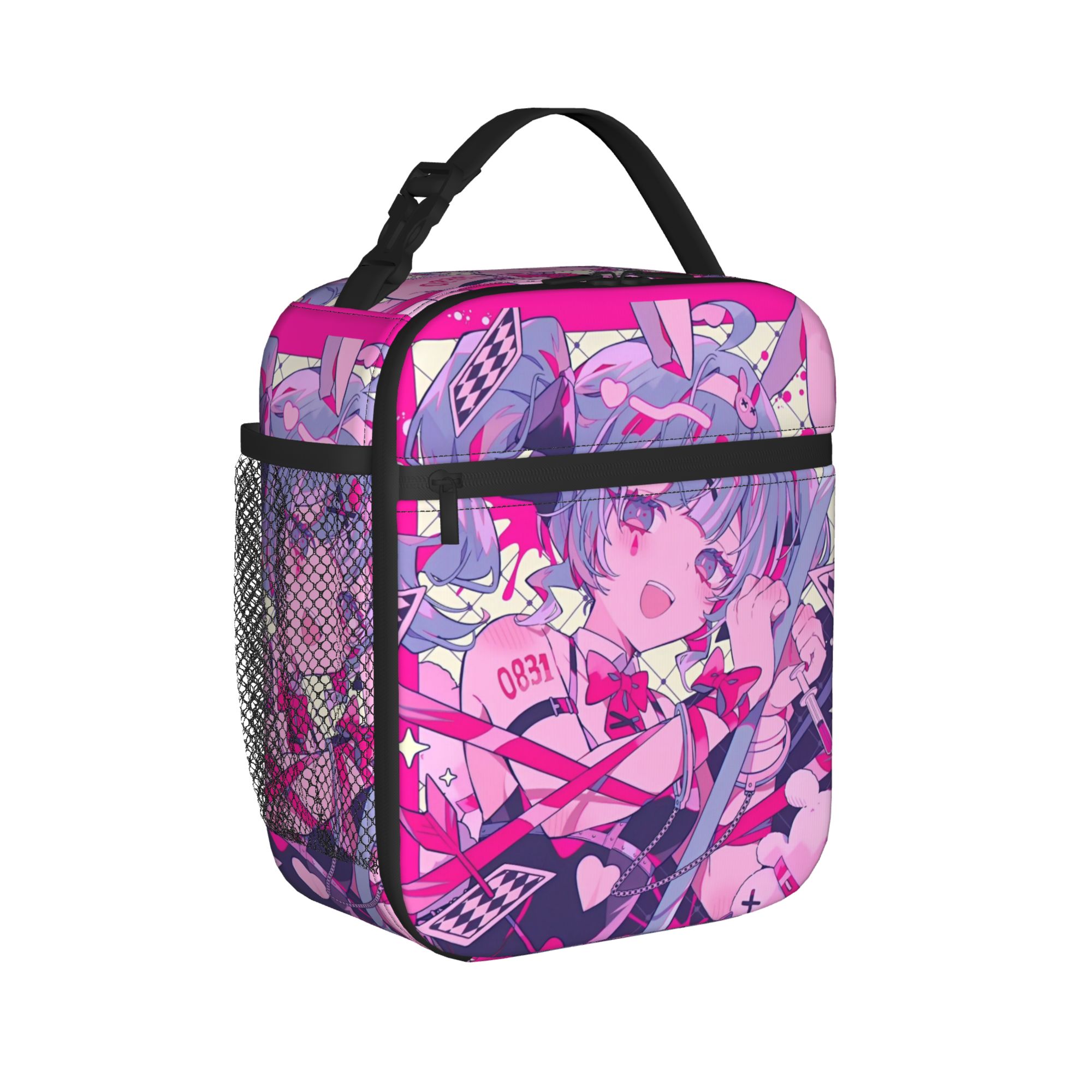 Hatsune Miku  Insulated Lunch  - Tote Bag Sublimation 리뷰 및 가격