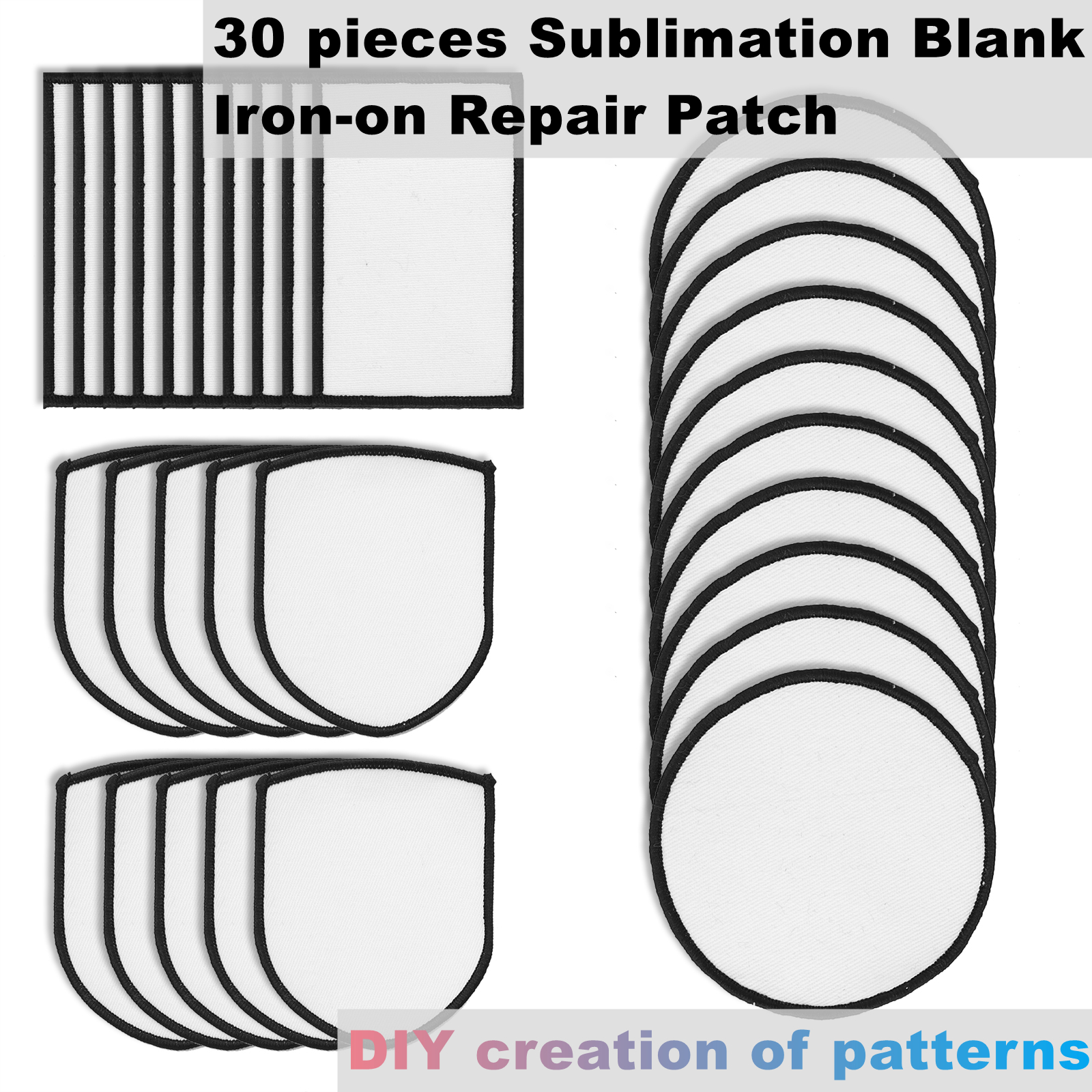 30Pcs/Lot Sublimation Blank Ir - Hat Sublimation Blank 리뷰 및 가격
