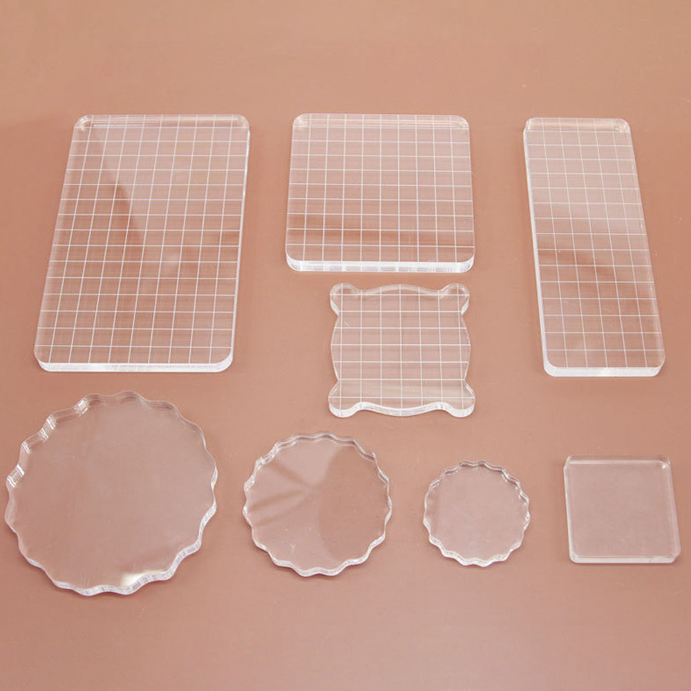Clear Acrylic Stamp Block Use  - Photo Acrylic Block 리뷰 및 가격
