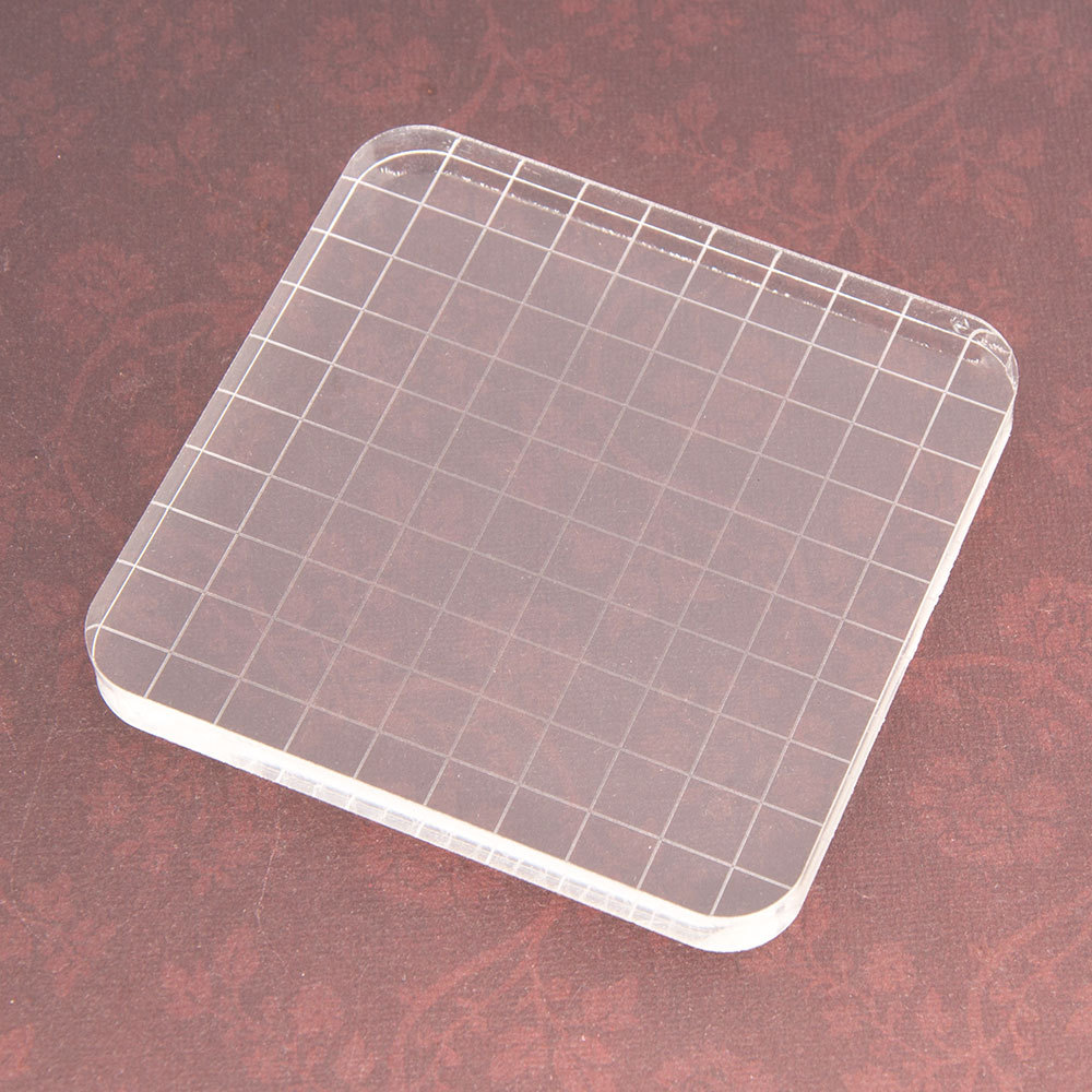 Clear Acrylic Stamp Block Use  - Photo Acrylic Block 리뷰 및 가격