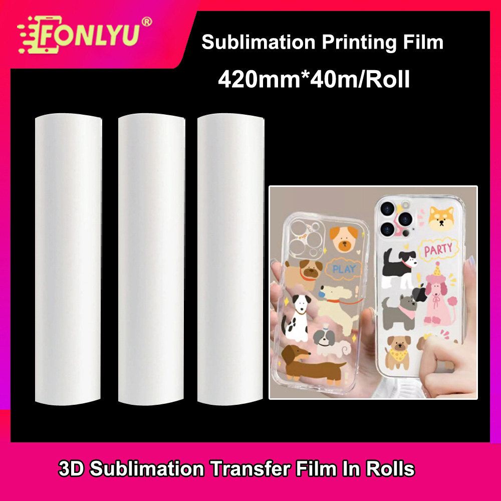 FONLYU 420mm*40mm Roll 3D Subl - Phone Case Blank Print 리뷰 및 가격