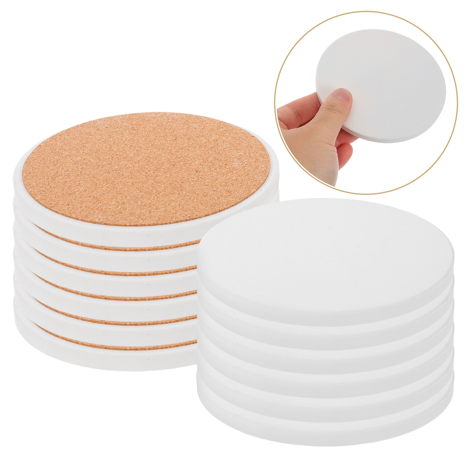 12pcs Sublimation Coasters Bla - Coaster Sublimation Blank 리뷰 및 가격