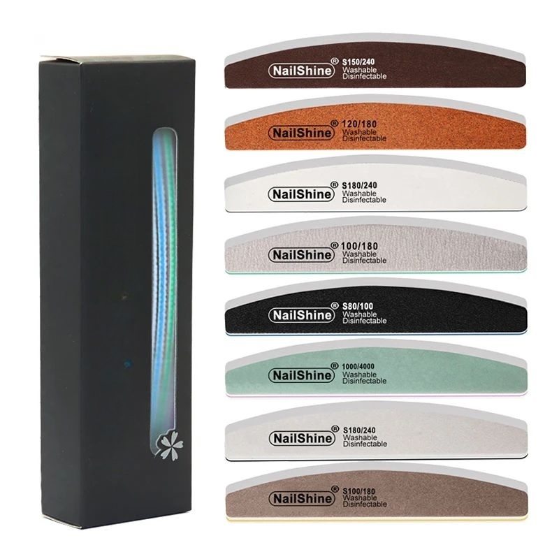 8Pcs/Box Nail File Buffer Kit  - Photo Acrylic Block 리뷰 및 가격