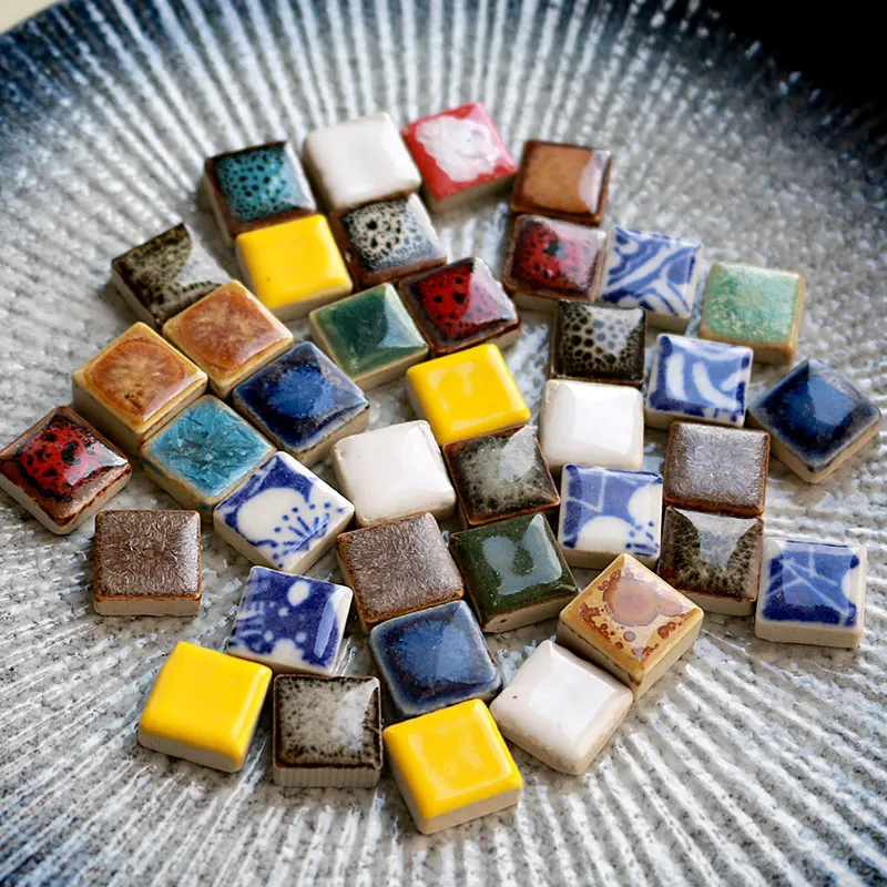 100g DIY Ceramic Mosaic Fragme - Ceramic Tile Blank 리뷰 및 가격