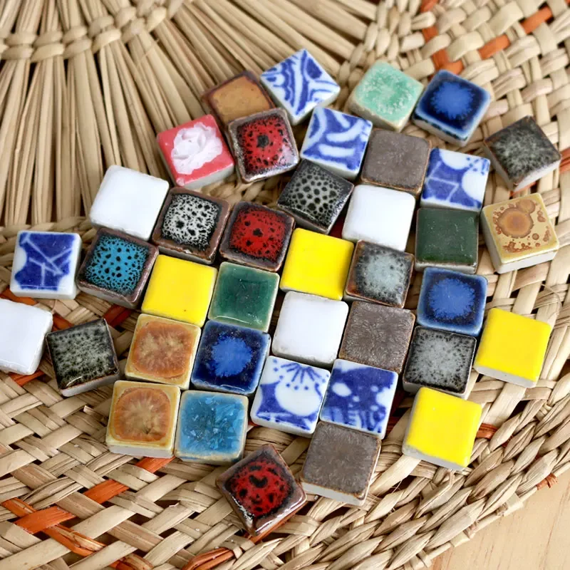 100g DIY Ceramic Mosaic Fragme - Ceramic Tile Blank 리뷰 및 가격