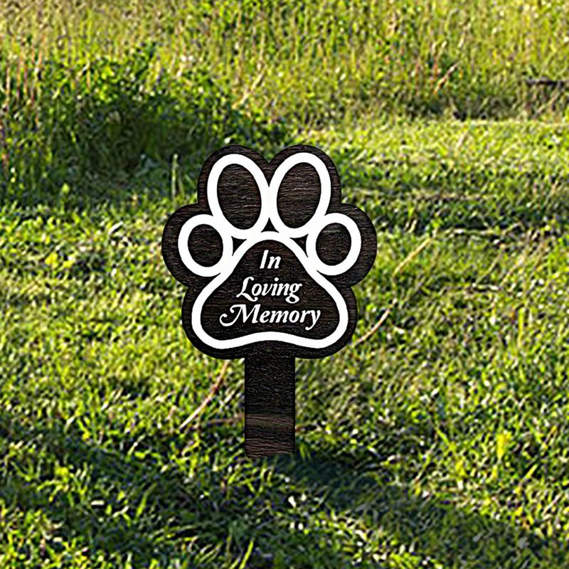 Dog Grave Marker Dog Cemetery  - Yard Sign Blank 리뷰 및 가격
