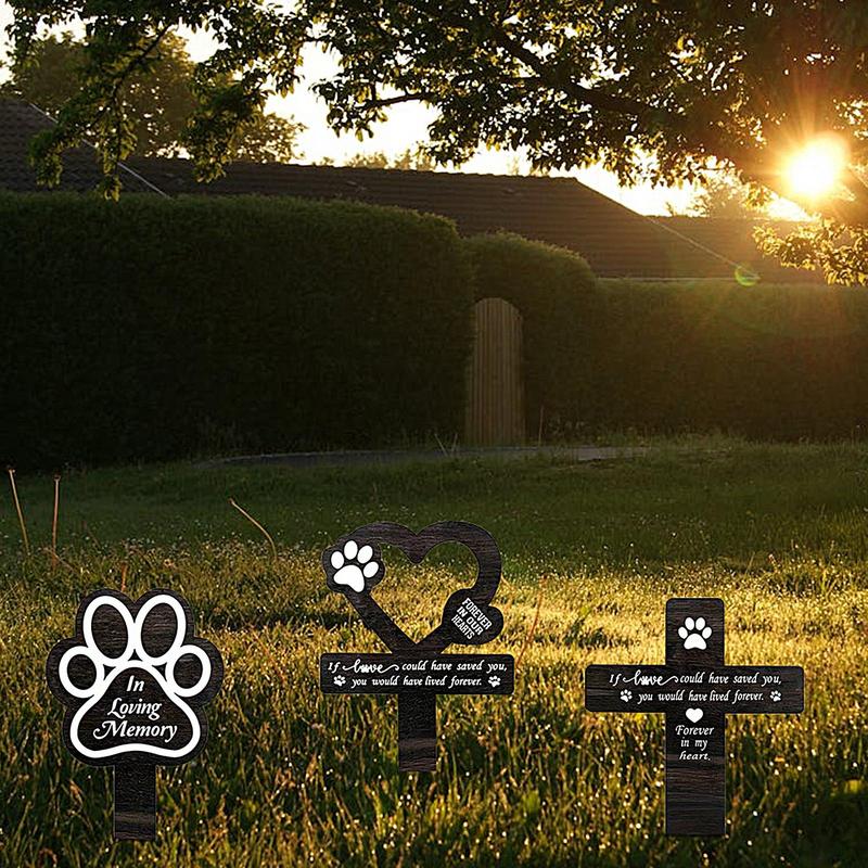 Dog Grave Marker Dog Cemetery  - Yard Sign Blank 리뷰 및 가격