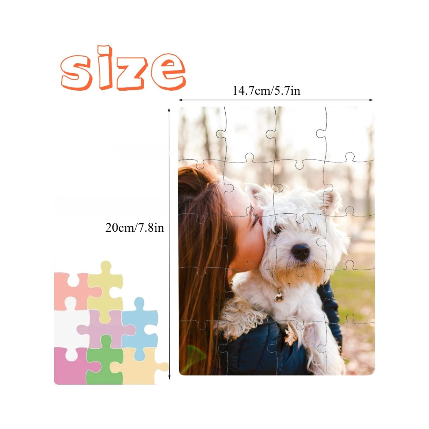6pcs Blank Sublimation Puzzles - Puzzle Blank White 리뷰 및 가격