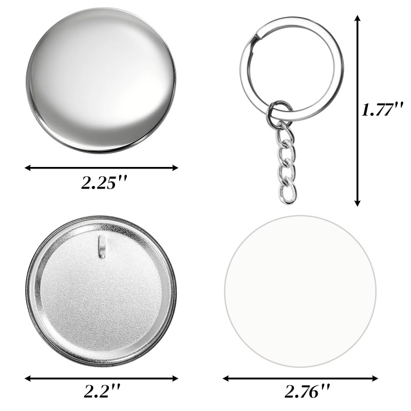 100 Sets 58 Mm/ 44 Mm Button M - Button Badge Blank 리뷰 및 가격