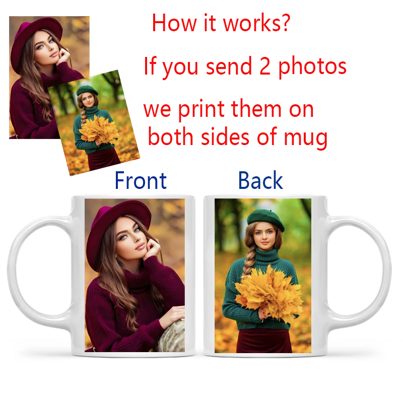 Personalized Your Photo Mug, C - Sublimation Mug White 리뷰 및 가격