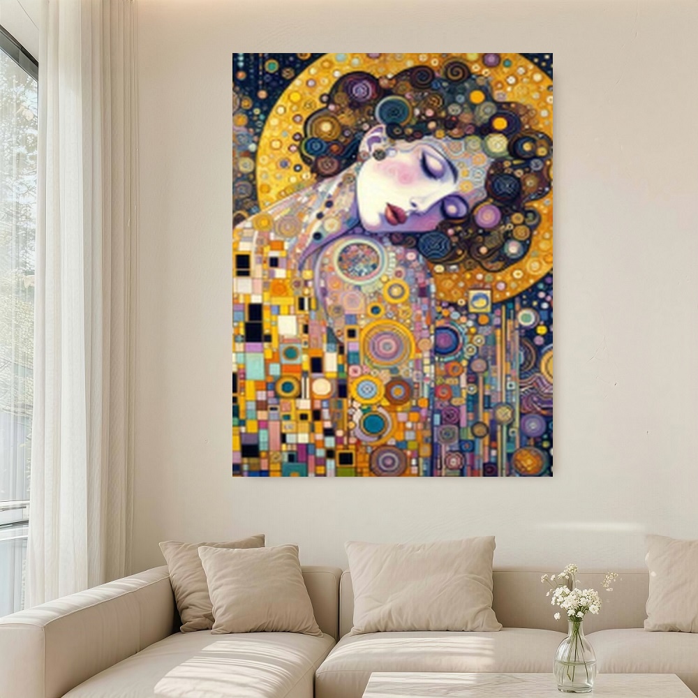 Framed S Gustav Klimt Inspired - Canvas Wrap Ready 리뷰 및 가격