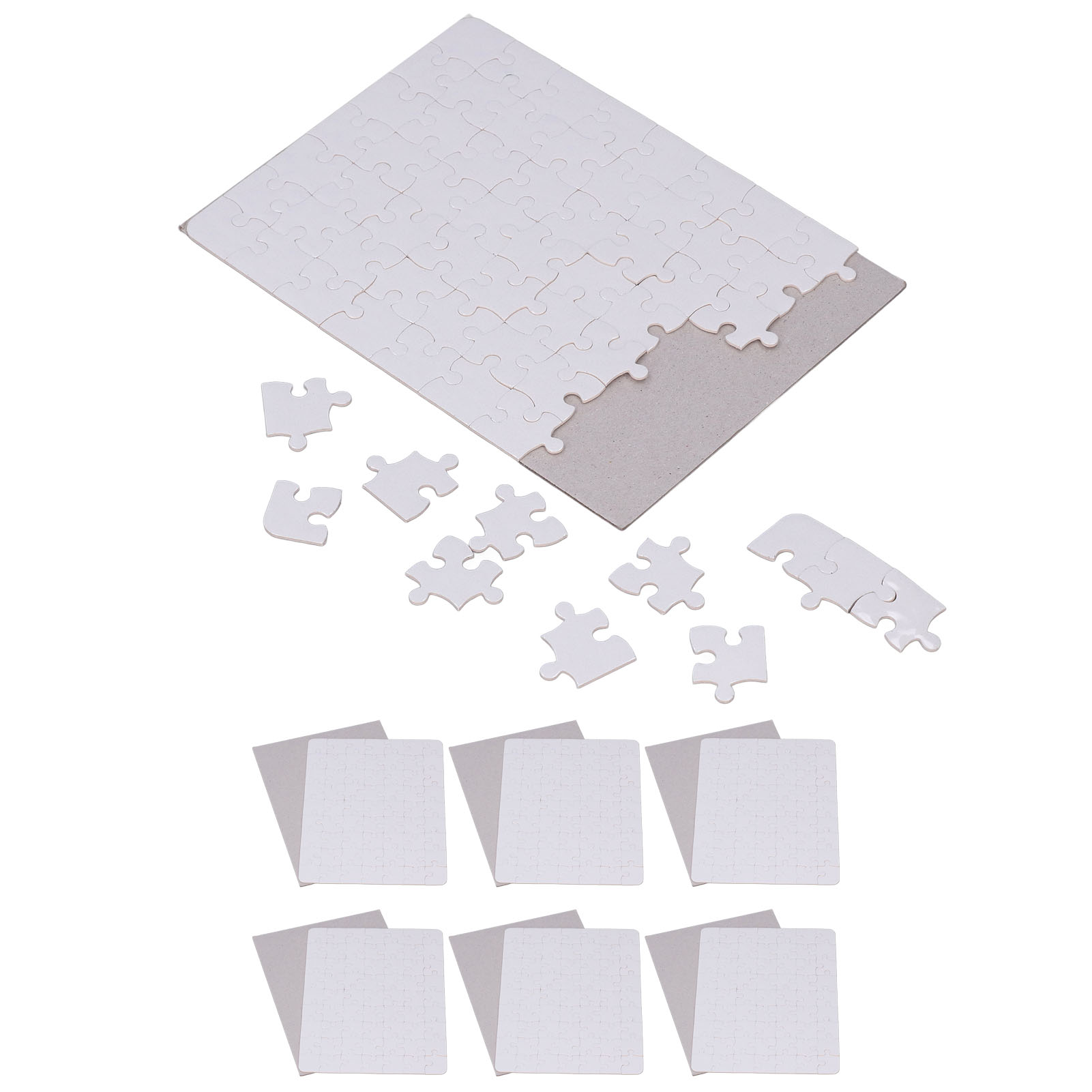 6 Set Blank Puzzles 13x18cm Wh - Puzzle Blank White 리뷰 및 가격