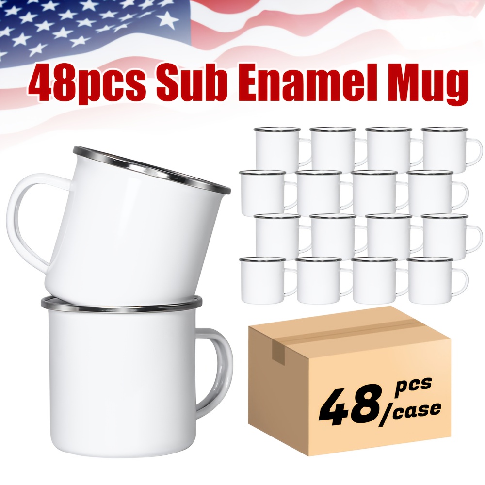 48pcs 11.83oz Sublimation Whit - Sublimation Mug White 리뷰 및 가격