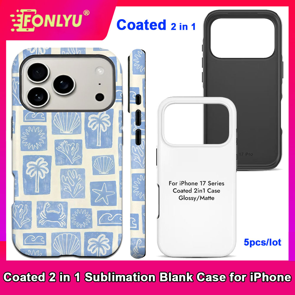 FONLYU 5pcs Coated 2 in 1 Blan - Phone Case Blank Print 리뷰 및 가격
