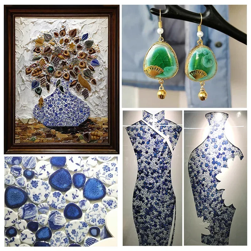 100g Oval Ceramic Mosaic Tiles - Ceramic Tile Blank 리뷰 및 가격