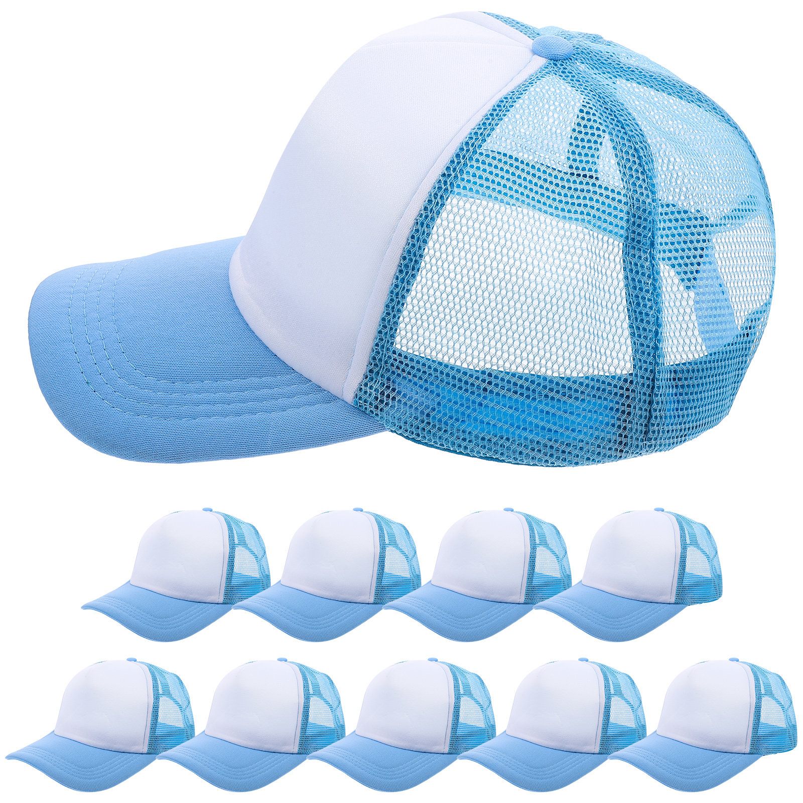10Pcs Blank Baseball Hats Mesh - Hat Sublimation Blank 리뷰 및 가격