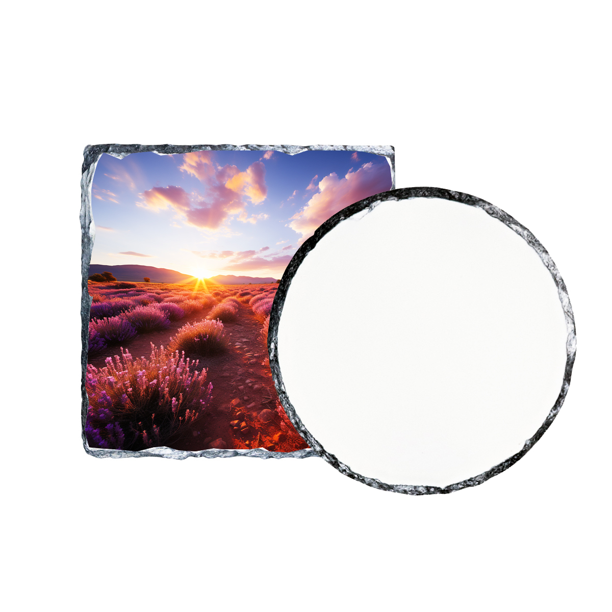 Round Sublimation Slate Coaste - Coaster Sublimation Blank 리뷰 및 가격