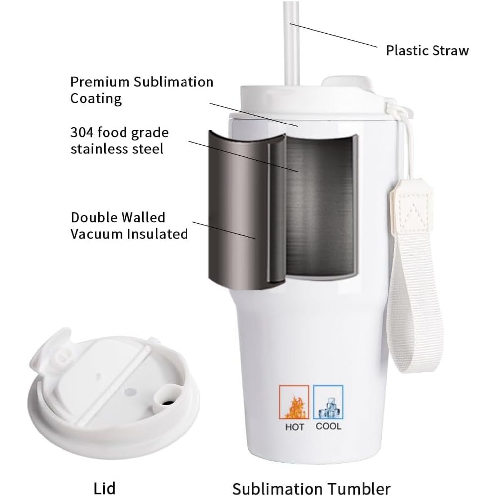20 oz White Sublimation Tumble - Tumbler 20Oz White 리뷰 및 가격