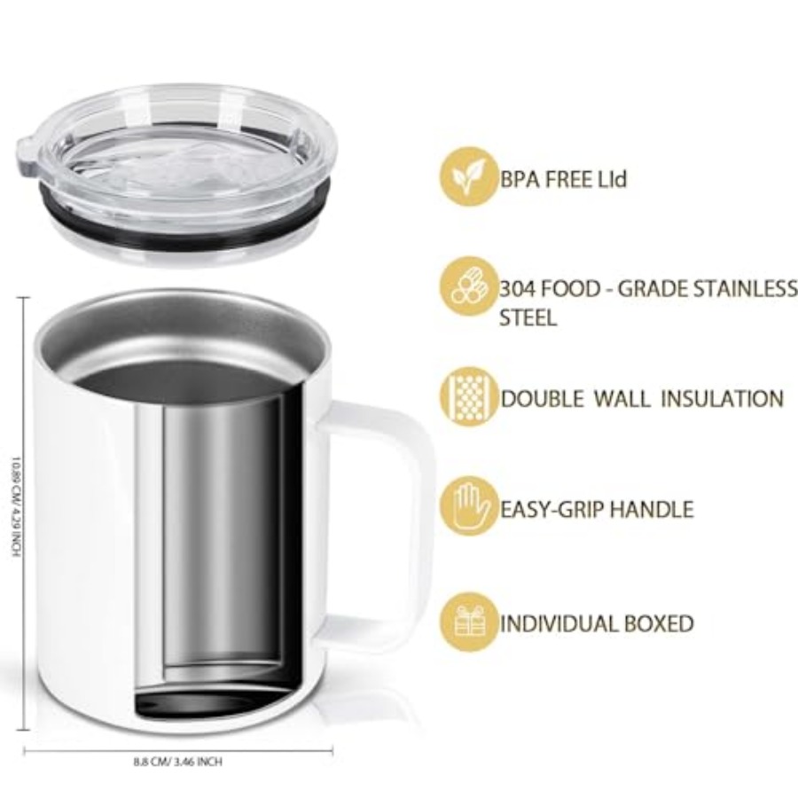 12 Oz Sublimation Coffee Mug B - Sublimation Mug White 리뷰 및 가격