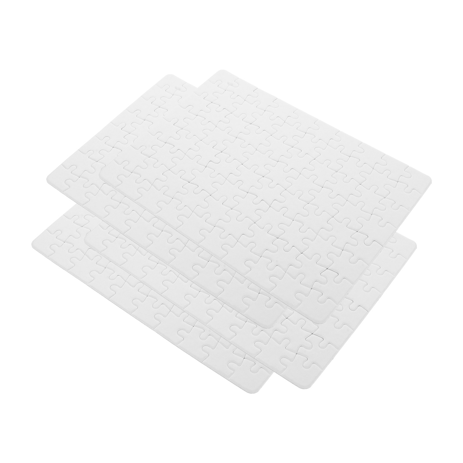 4 Sheets Blank Puzzle Pieces C - Puzzle Blank White 리뷰 및 가격