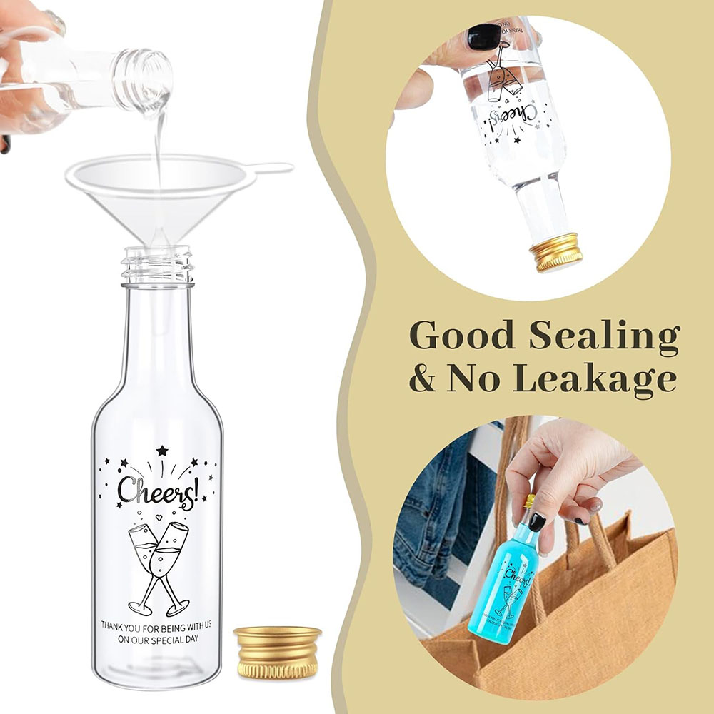 50Pack Mini Liquor Bottles,1.7 - Water Bottle Blank 리뷰 및 가격