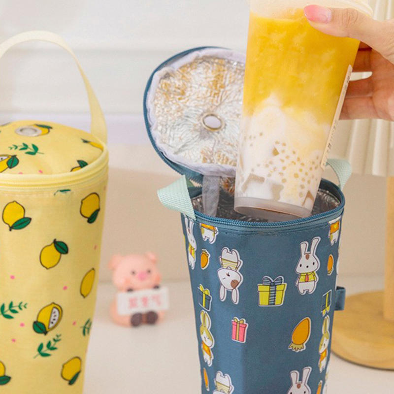 Portable Milk Tea Tote Bag Hea - Tote Bag Sublimation 리뷰 및 가격