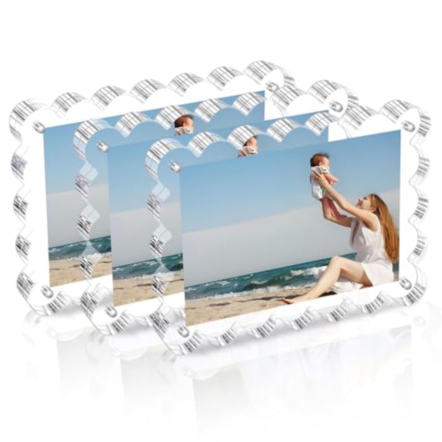 3 Pack Acrylic Picture Frame.  - Photo Acrylic Block 리뷰 및 가격