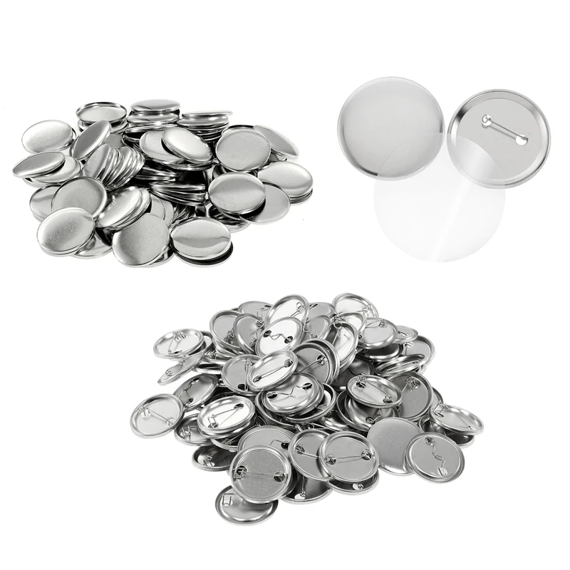100Set Blank Badge Pin Button  - Button Badge Blank 리뷰 및 가격