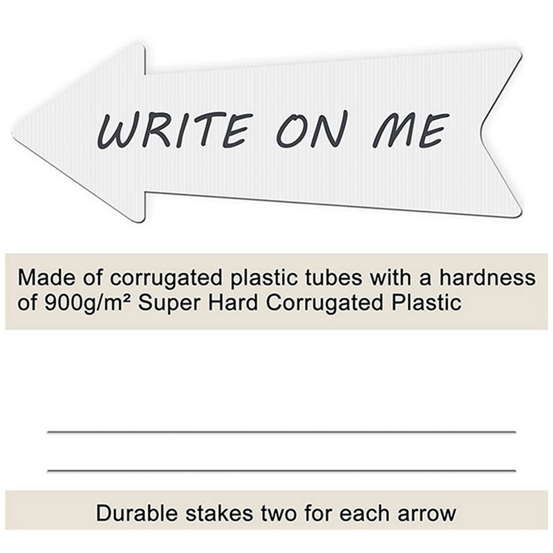 B50C Directional Arrows Signs  - Yard Sign Blank 리뷰 및 가격
