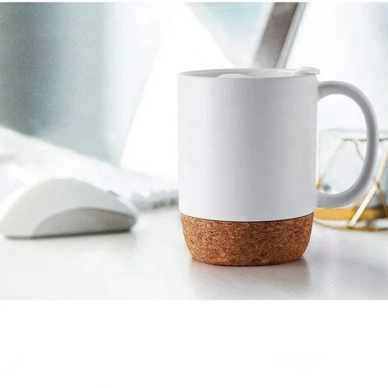 Coffee Mug with Cork Base Bott - Sublimation Mug White 리뷰 및 가격
