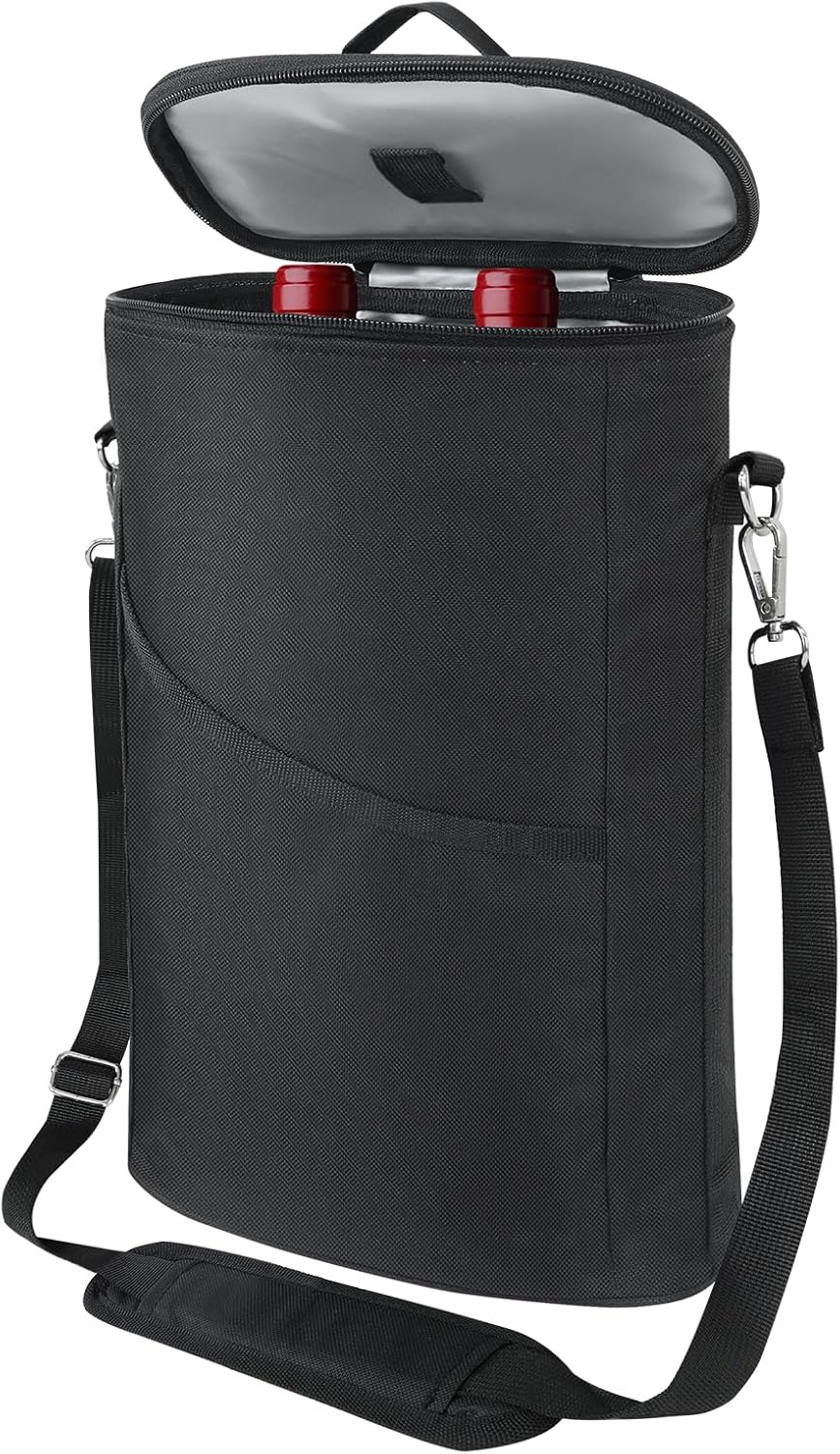 2 Bottle Wine Cooler Bag, Leak - Tote Bag Sublimation 리뷰 및 가격