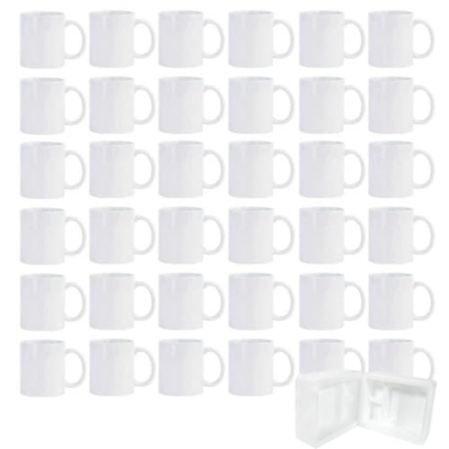 36pcs Sublimation Mugs 11oz Wh - Sublimation Mug White 리뷰 및 가격
