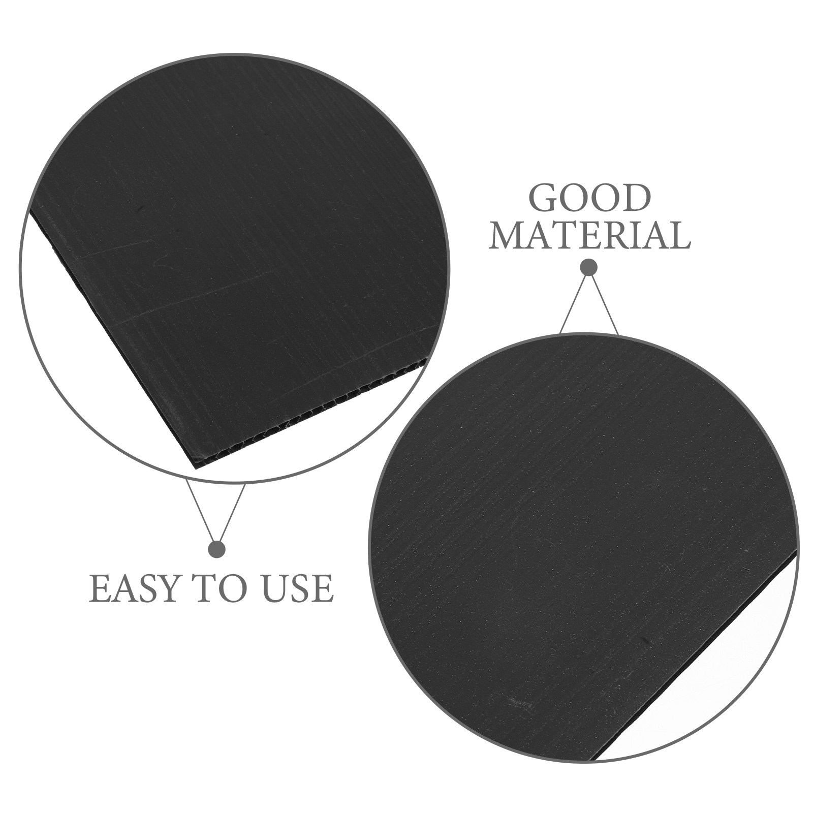 10Pcs Black Corrugated Plastic - Yard Sign Blank 리뷰 및 가격