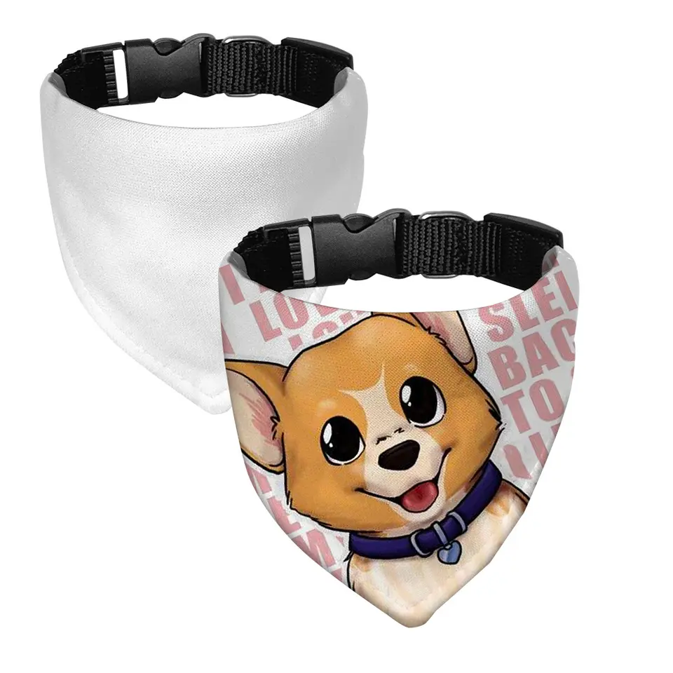 Sublimation White Blank Dog Pe - Bandana Blank White 리뷰 및 가격