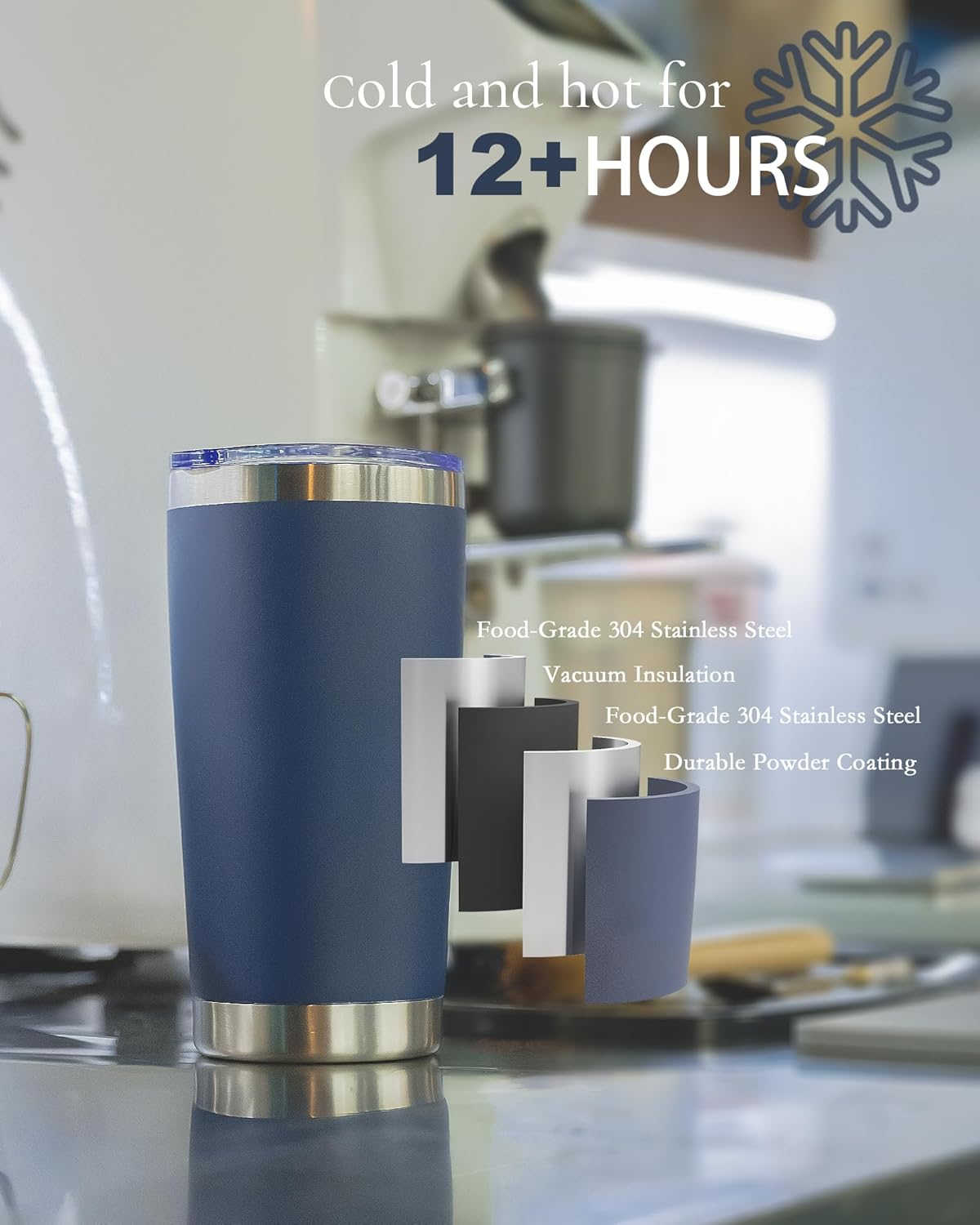 20oz Leakproof Travel Coffee T - Tumbler 20Oz White 리뷰 및 가격