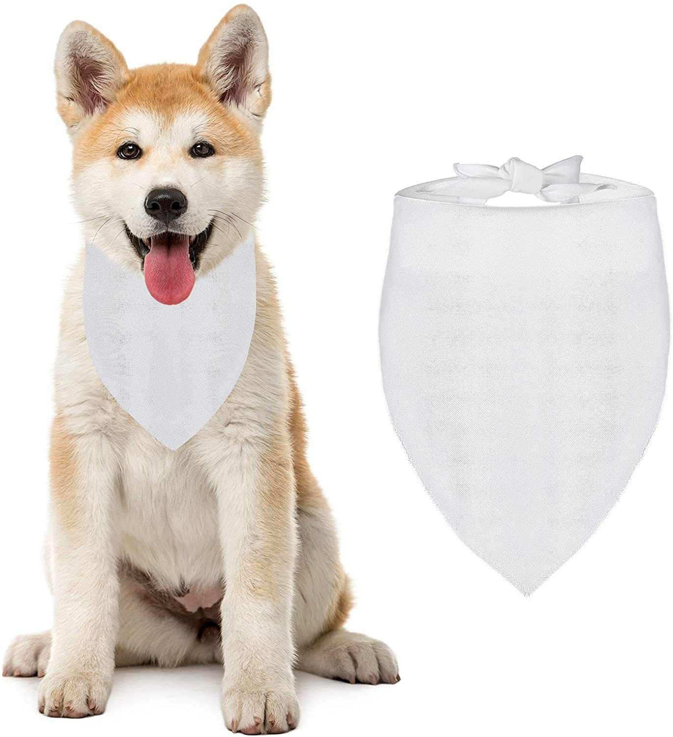 100 Pieces Sublimation Blank D - Bandana Blank White 리뷰 및 가격