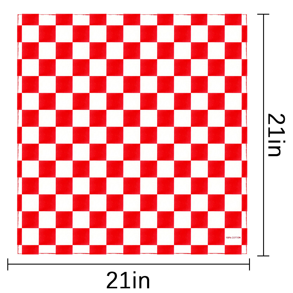 Bandana Checkered Flag Auto Ra - Bandana Blank White 리뷰 및 가격