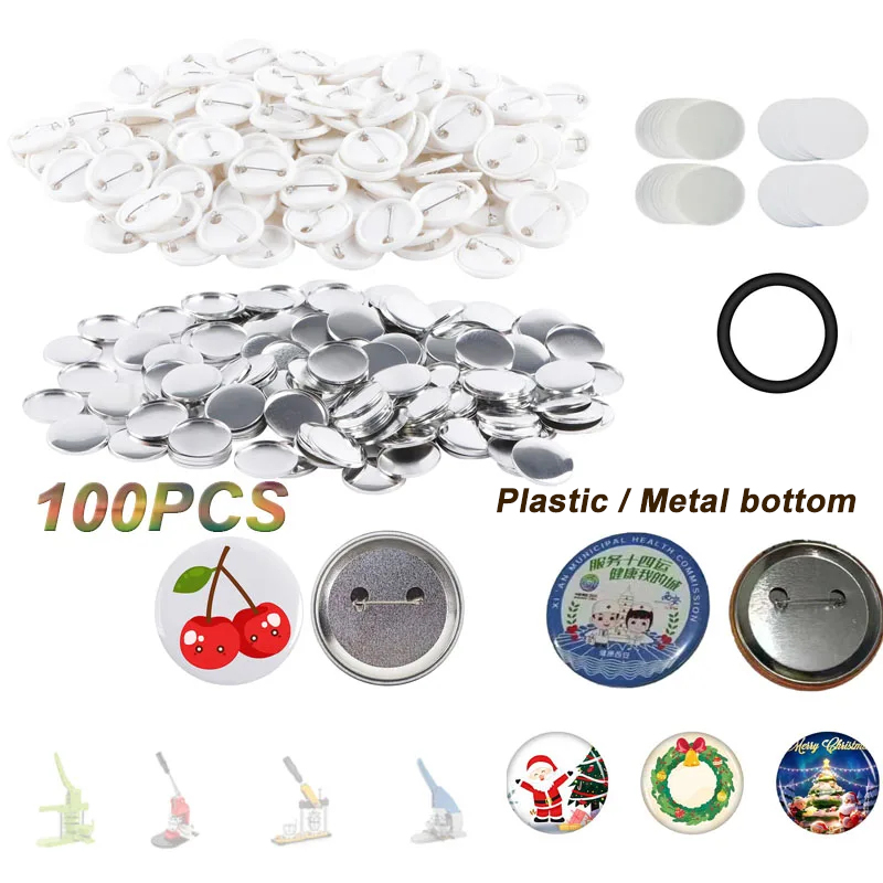 100PCS Blank Button Making Sup - Button Badge Blank 리뷰 및 가격