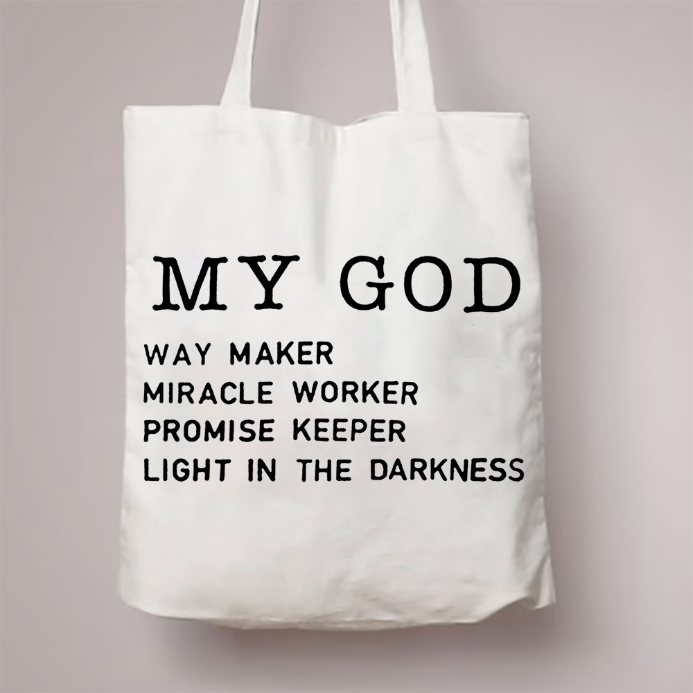 All My Hope Is in Jesus Patter - Tote Bag Sublimation 리뷰 및 가격