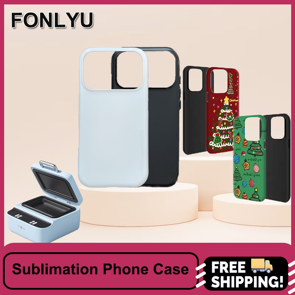 FONLYU 5PCS Sublimation 3D Bla - Phone Case Blank Print 리뷰 및 가격