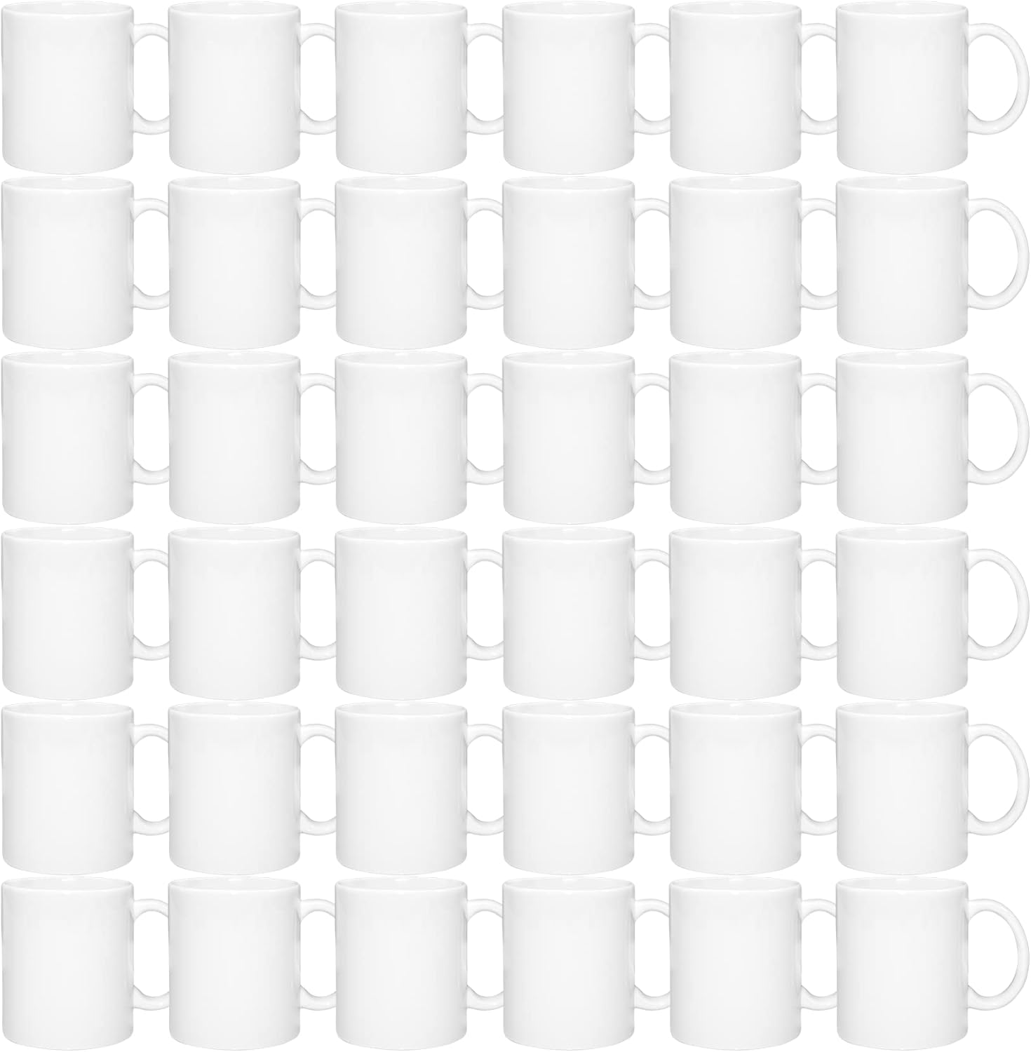 Set of 36 Sublimation Blanks D - Sublimation Mug White 리뷰 및 가격