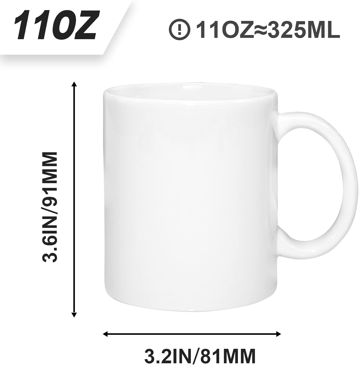 Set of 36 Sublimation Blanks D - Sublimation Mug White 리뷰 및 가격