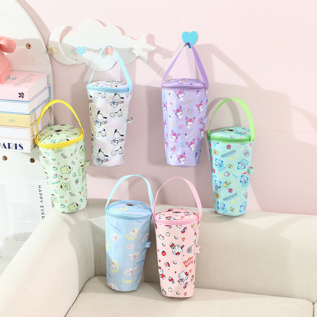 Cute Kuromi Handheld Bag Porta - Tote Bag Sublimation 리뷰 및 가격