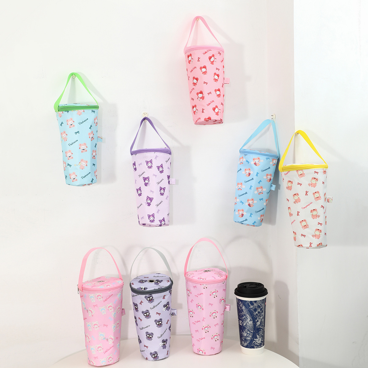Cute Kuromi Handheld Bag Porta - Tote Bag Sublimation 리뷰 및 가격