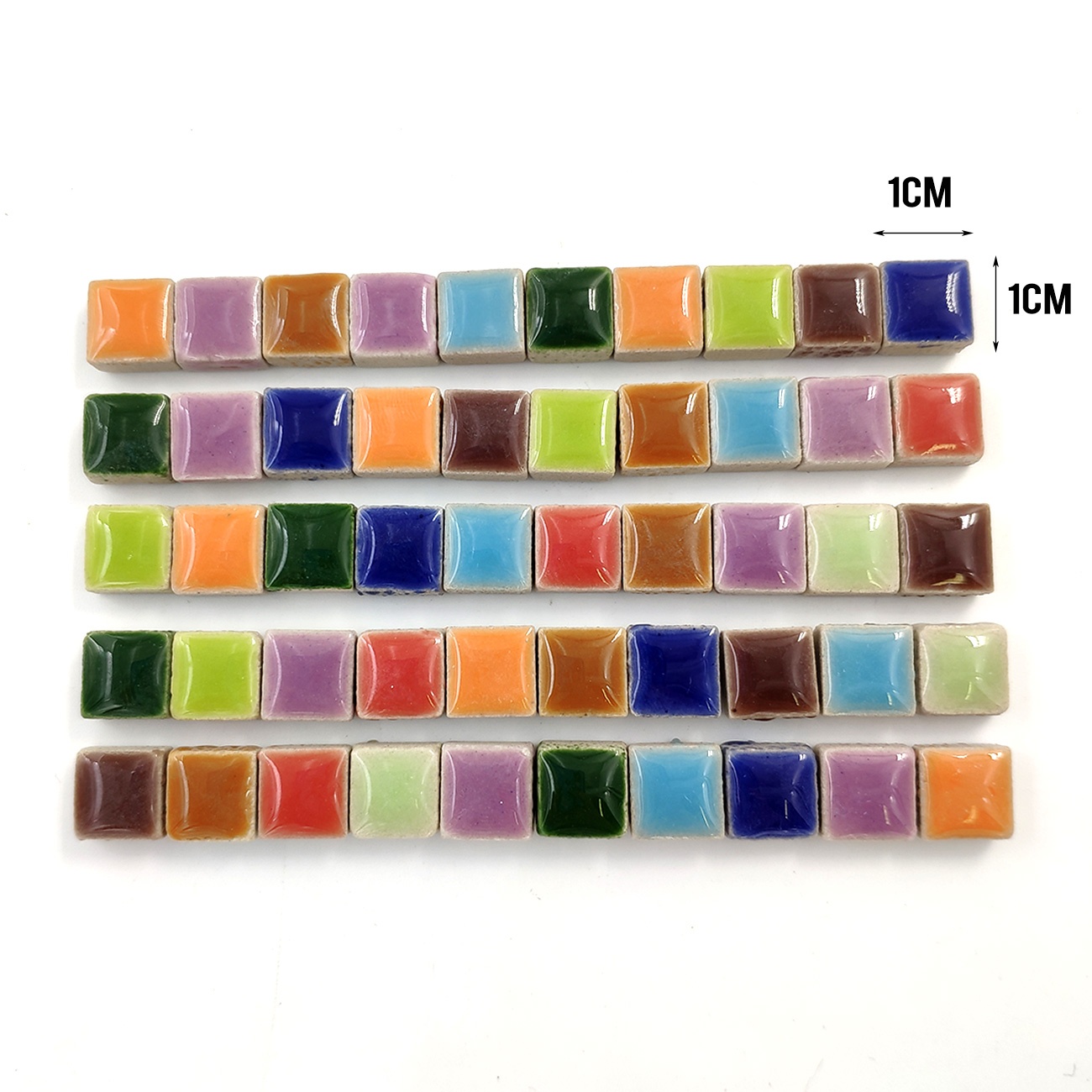 100g DIY Ceramic Mosaic Tiles  - Ceramic Tile Blank 리뷰 및 가격
