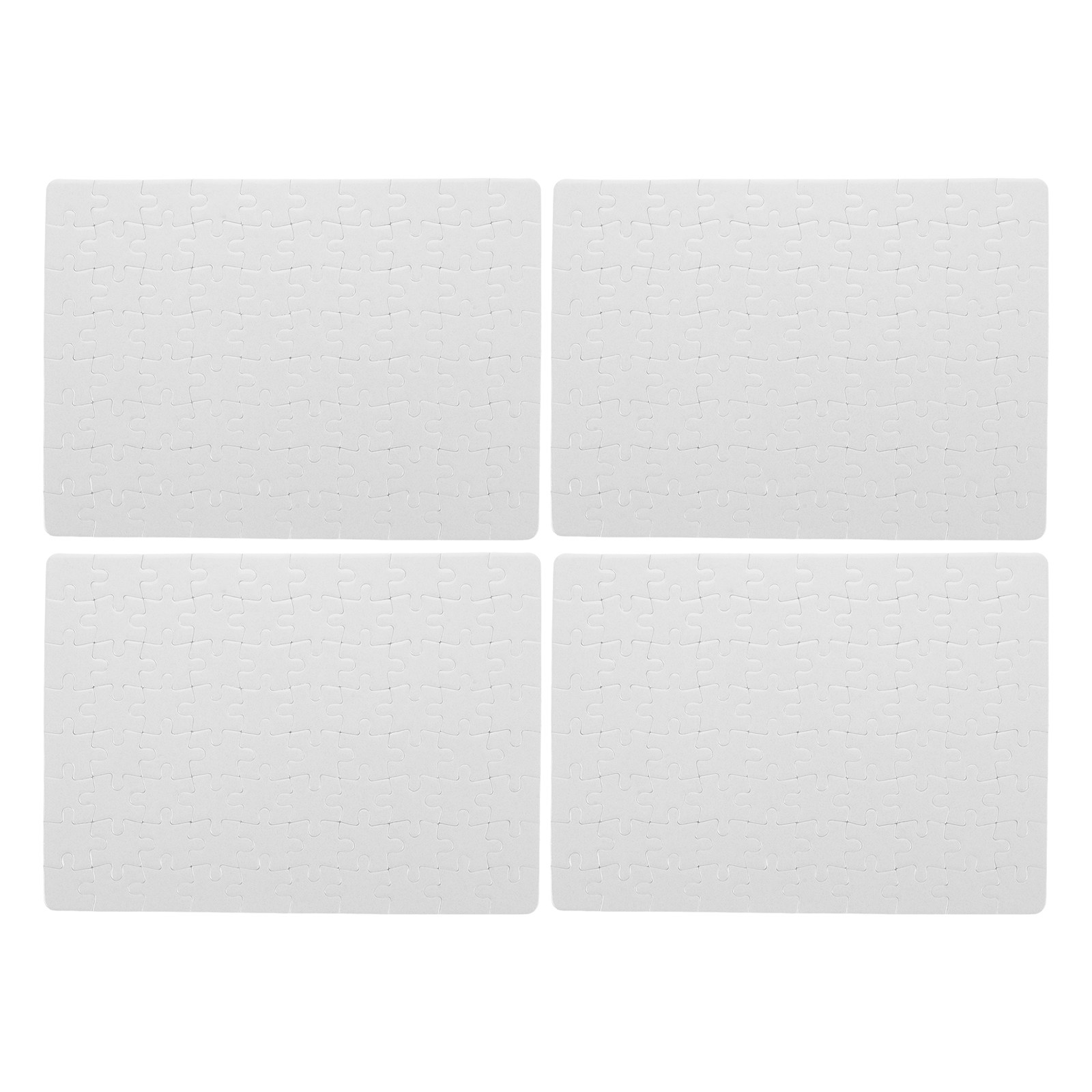 4 Sheets Blank Jigsaw Puzzle B - Puzzle Blank White 리뷰 및 가격
