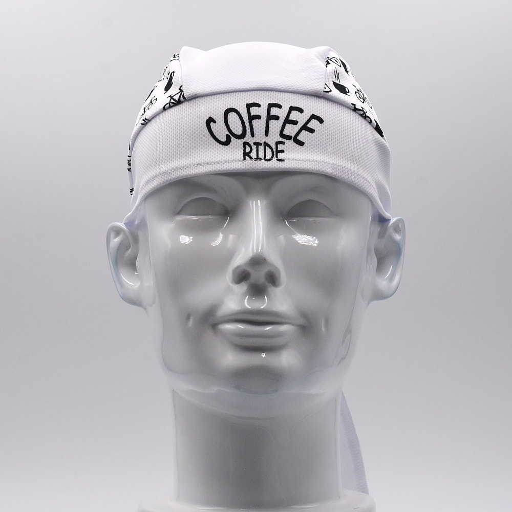 Classic Men White Cycling Cap  - Bandana Blank White 리뷰 및 가격