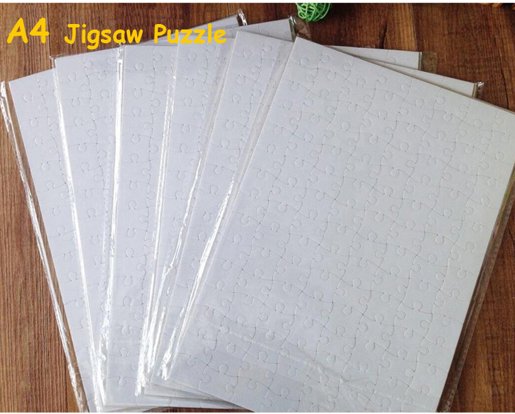 10pcs/lot Free Shipping A4 Sub - Puzzle Blank White 리뷰 및 가격